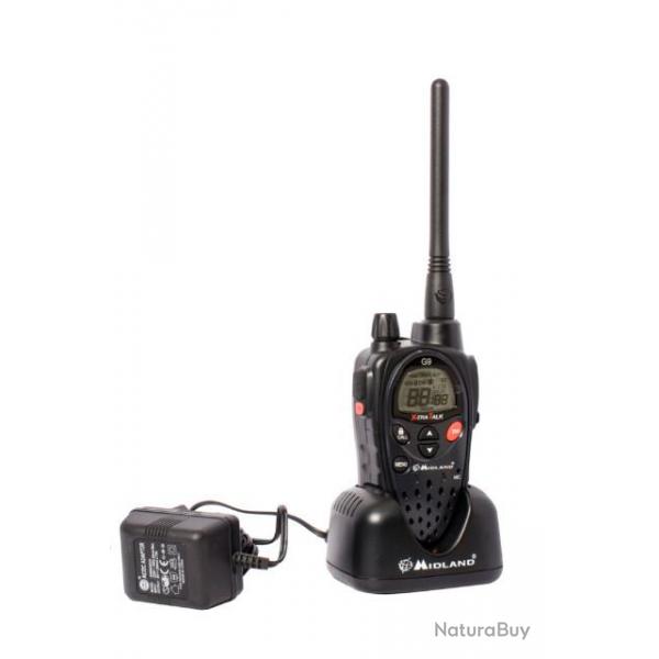 Talkie walkie Midland G9 noir modle export 5w