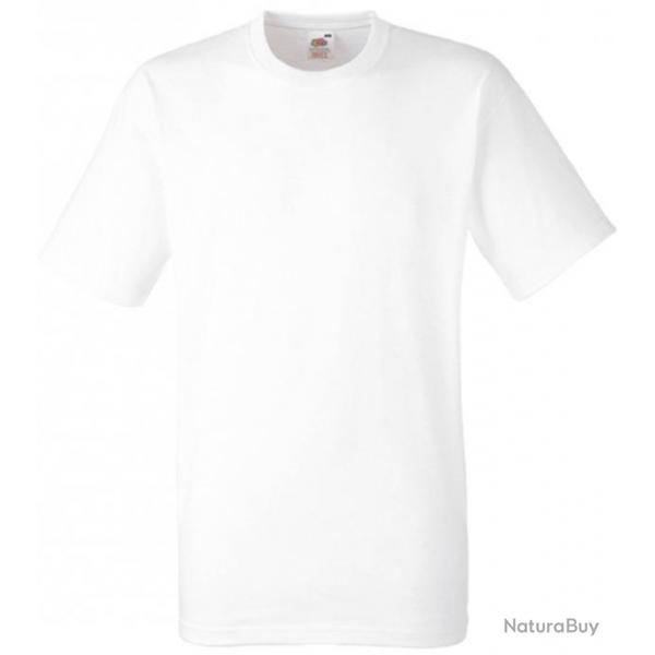 Tee-shirt blanc Fruit Of The Loom - Taille M