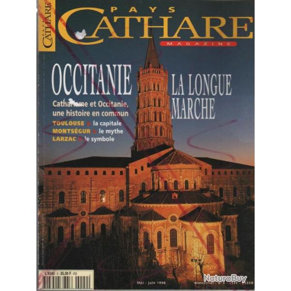 pays cathares magazine ,  occitanie la longue marche , toulouse , montsgur,