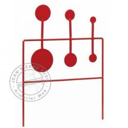 Triple cibles métalliques rotatives STOEGER