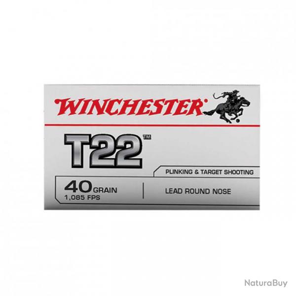 Boite de 50 balles 22LR Winchester T22