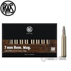 20 Munitions RWS cal 7mm Rem Mag 159gr EVO