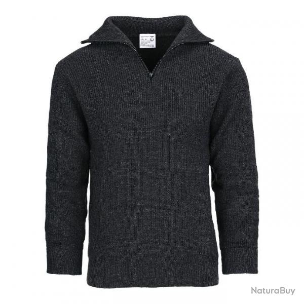 PULL MARIN  -  COULEUR GRIS  - TAILLE M = 44   -  1313210