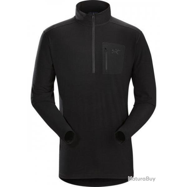 ArcTeryx LEAF Cold WX Zip Neck AR Noir