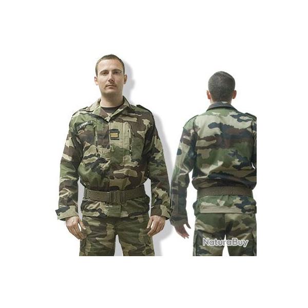 Veste militaire F2 AT camouflage CE OPEX, courte .