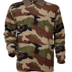 Chemise polaire militaire F1 camouflage CE