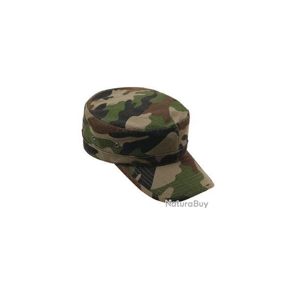Casquette militaire type US ripstop camouflage