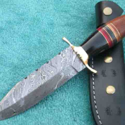 Couteau de chasse avec lame Bowie - Conçu par OH MY DEER