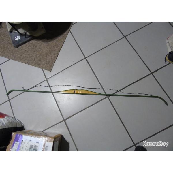 Arc droit, longbow