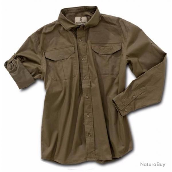 CHEMISE BROWNING SAVANNAH DARK OLIVE TAILLE S ( 008521)