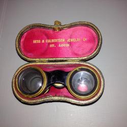 Paire de jumelles de th&eacute;atre am&eacute;ricaine 19 &egrave;me