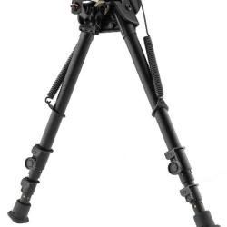 Bipied Harris 25S 3 positions avec T&ecirc;te articul&eacute;e hauteur 30 &agrave; 63 cm