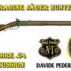 Carabine Jaeger Hunter à percussion cal. .54PN