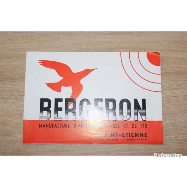 catalogue revue brochure BERGERON (d7c209-2)