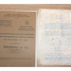 catalogue revue brochure ROUSSEAU et Cie (d7c210)