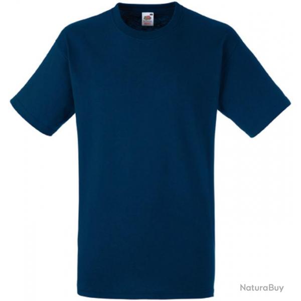 Tee-shirt navy Fruit Of The Loom - Taille M