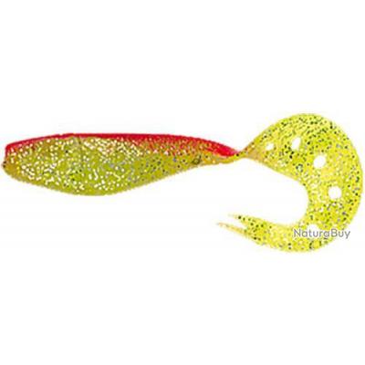 LEURRE SOUPLE DELALANDE SANDRA 16CM - PAR 2 2 16 Chartreuse Dos Rouge 46