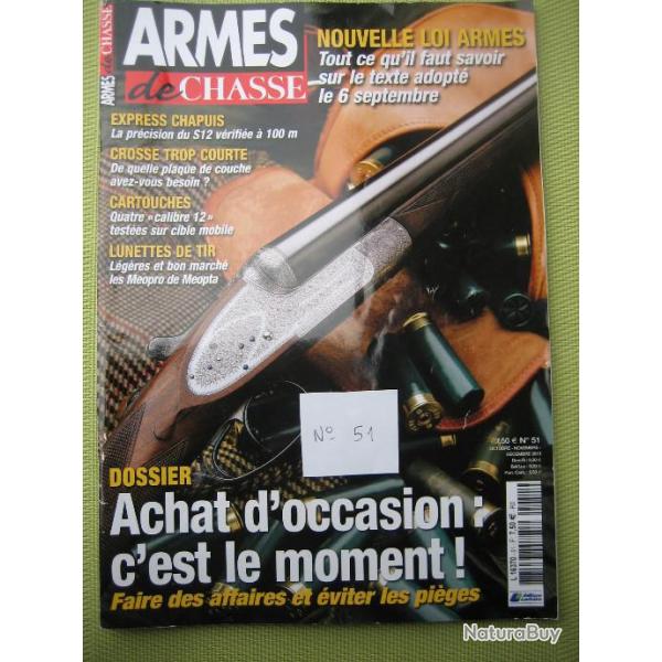 Revue  Armes  de  chasse  No  51 .