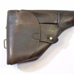 Etui / holster / fonte pour pistolet - Pays de l'Est. Idéal 7,65mm, airsoft, reconstitution WW2