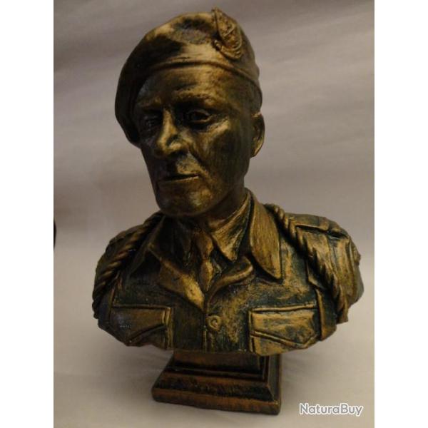 Buste Commandant Kieffer, Bronze