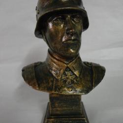 Buste soldat allemand 39/45 , Bronze