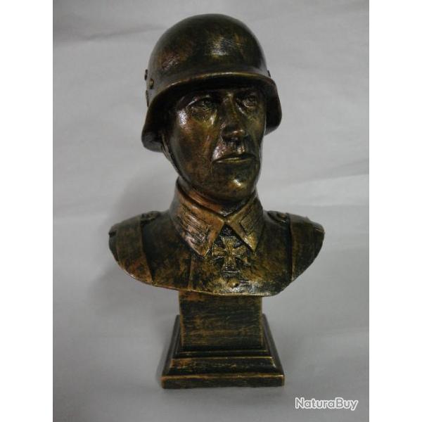 Buste soldat allemand 39/45 , Bronze