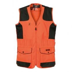 GILET TRAQUE ET POSTE PERCUSSION STRONGER ORANGE TAILLE M