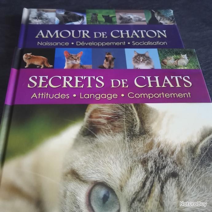 Lot De 2 Livres Le Chat Livres Sur Les Animaux