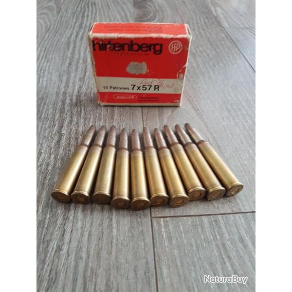 Hirtenberger 7x57R neuves