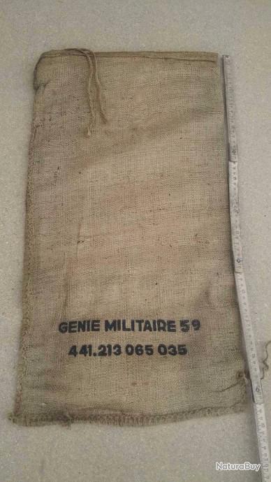 SAC A SABLE TOILE DE JUTE LOT DE 10, ACCESSOIRES ARMEMENT FR