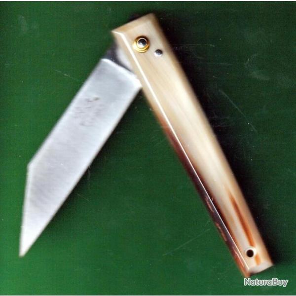 rare MONTPELLIER POINTE de CORNE 21cm GRATUIT couteau grav Prnom