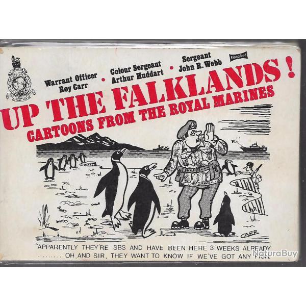 guerre des malouines , up the falklands! cartoons from the royal marines