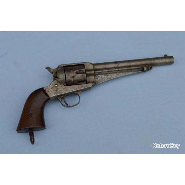 REVOLVER REMINGTON SA Model 1875 MILITARY 7 pouce1/2 Calibre 44 Remington ou 44 Colt - US XIX Bon  
