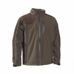 Deer hunter veste sofshell marron vert