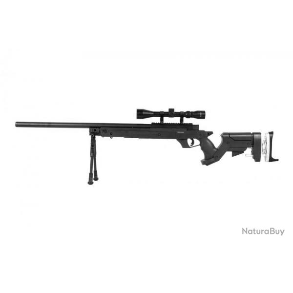 Sniper L96 Mauser Pro Tactique w/ Lunette & Bipied (Well)