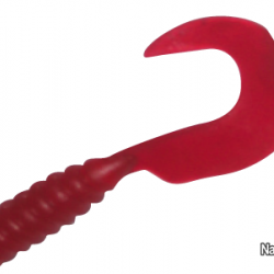 Leurres souples king rouge 6cm