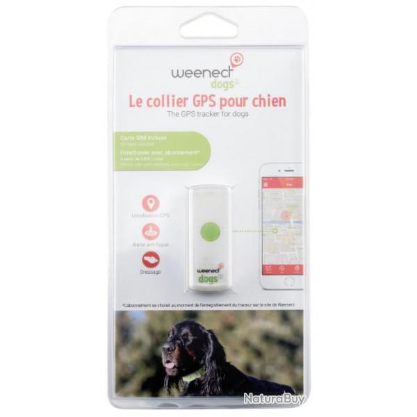 Collier GPS Weenect Dogs 2 pour chien 