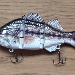 poisson nageur swimbait Black bass de 18 cm / 84g