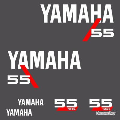 Autocollants Moteur Yamaha 150CV Four Stroke F150 – Kit Neuf, Couleur Silver