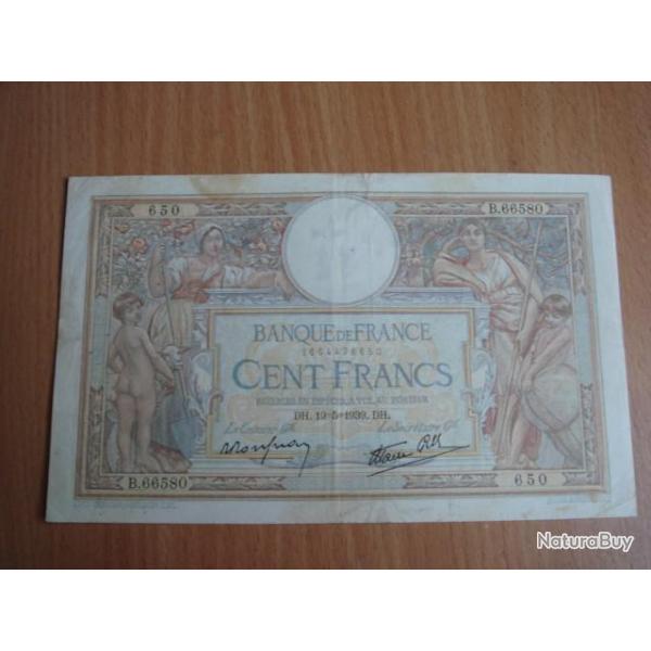 100 Francs-1939