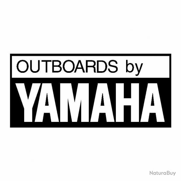 1 sticker YAMAHA ref 6 moteur hors bord in bord bateau barque et jet ski