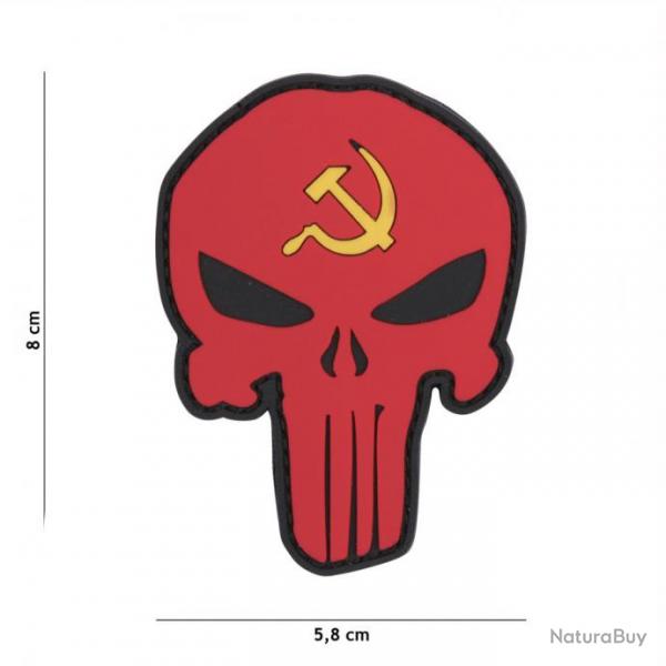 Patch 3D PVC Punisher Skull URSS (101 Inc)