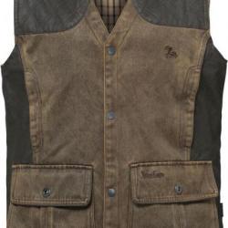 Bleu Gilet matelass/é Ligne Verney-Carron Week-end r/éversible Marron