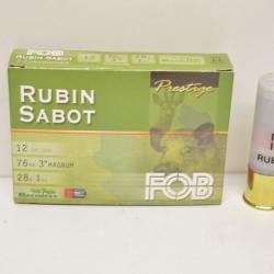 1 boite FOB RUBIN SABOT MAGNUM