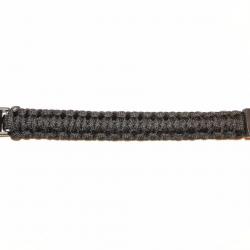 Bracelet paracorde 22cm - noir