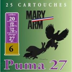 CARTOUCHE MARY CAL.20 PUMA 27 - par 25 -