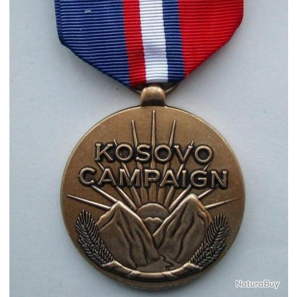 US army mdaille de la campgne du KOSOVO