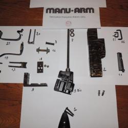pieces detachees MANU-ARM MINI SUPER  tous calibres n.1