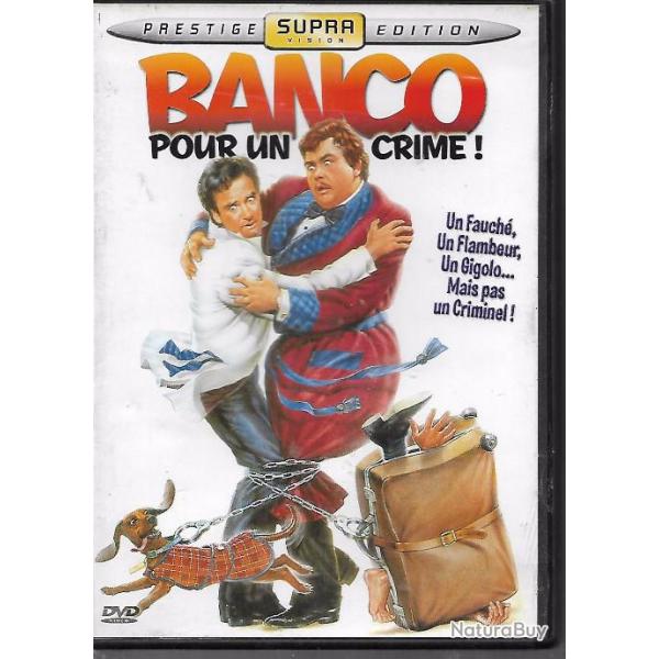 banco pour un crime , james belushi ornella mutti john candy dvd comdie ,