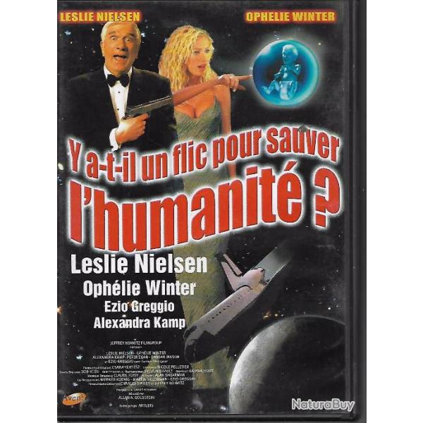 y a t'il un flic pour sauver l'humanit , leslie nielsen ,ophlie winter dvd comdie